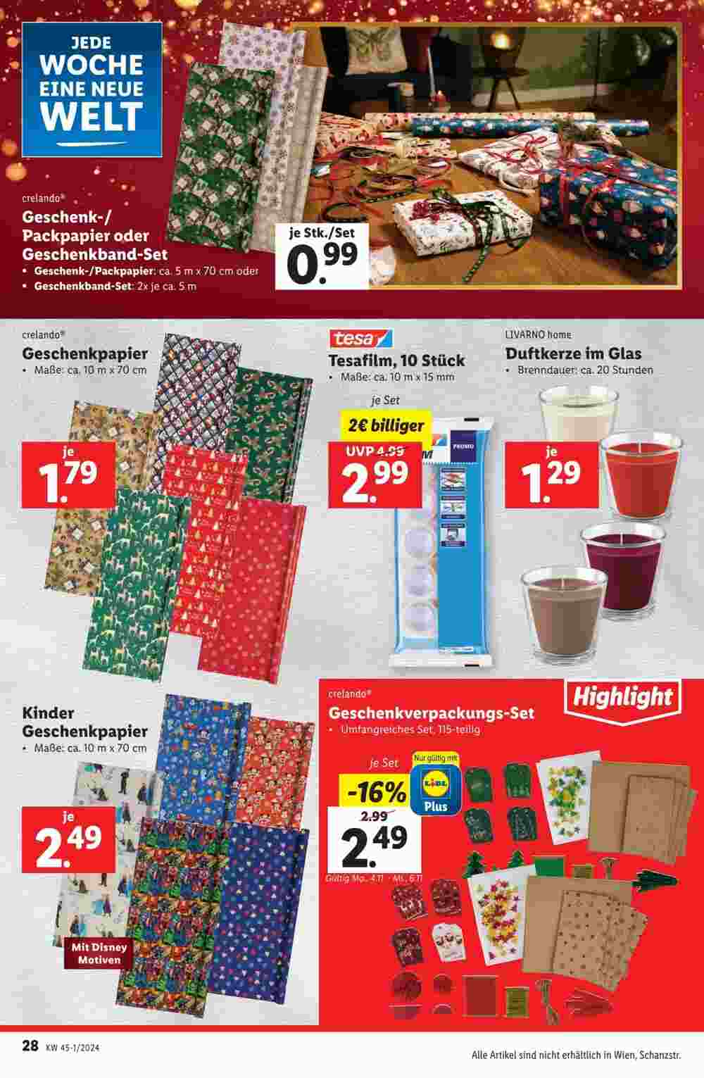 Lidl Flugblatt (ab 30.10.2024) - Angebote und Prospekt - Seite 30