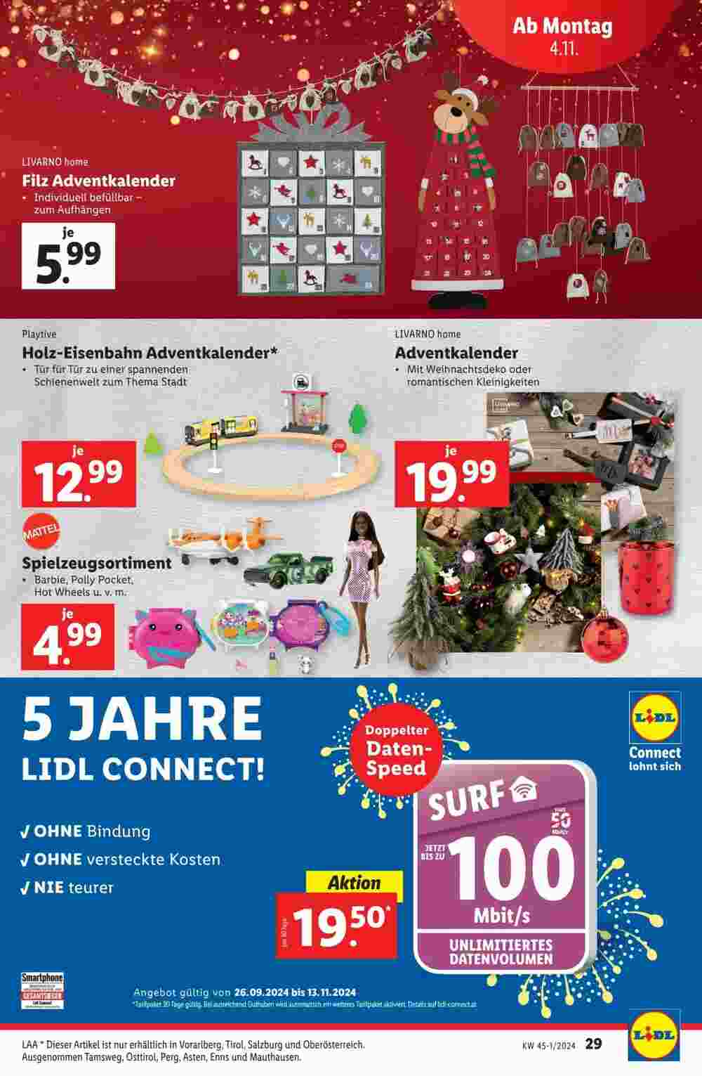 Lidl Flugblatt (ab 30.10.2024) - Angebote und Prospekt - Seite 31