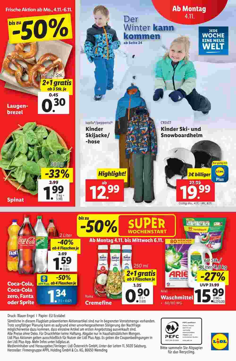 Lidl Flugblatt (ab 30.10.2024) - Angebote und Prospekt - Seite 38