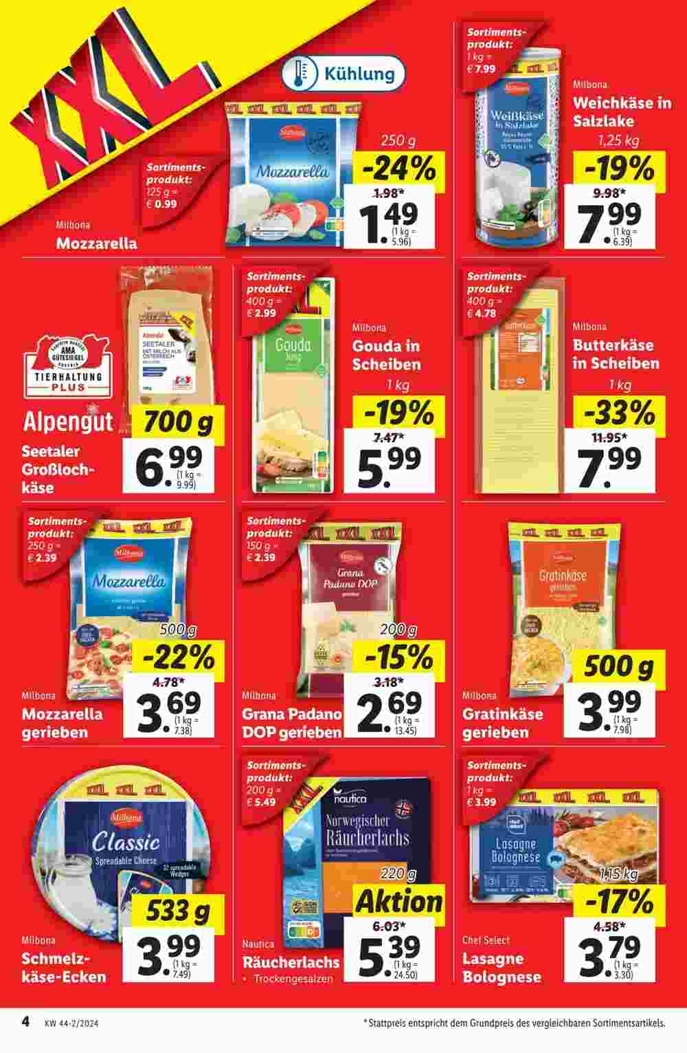 Lidl Flugblatt (ab 30.10.2024) - Angebote und Prospekt - Seite 4