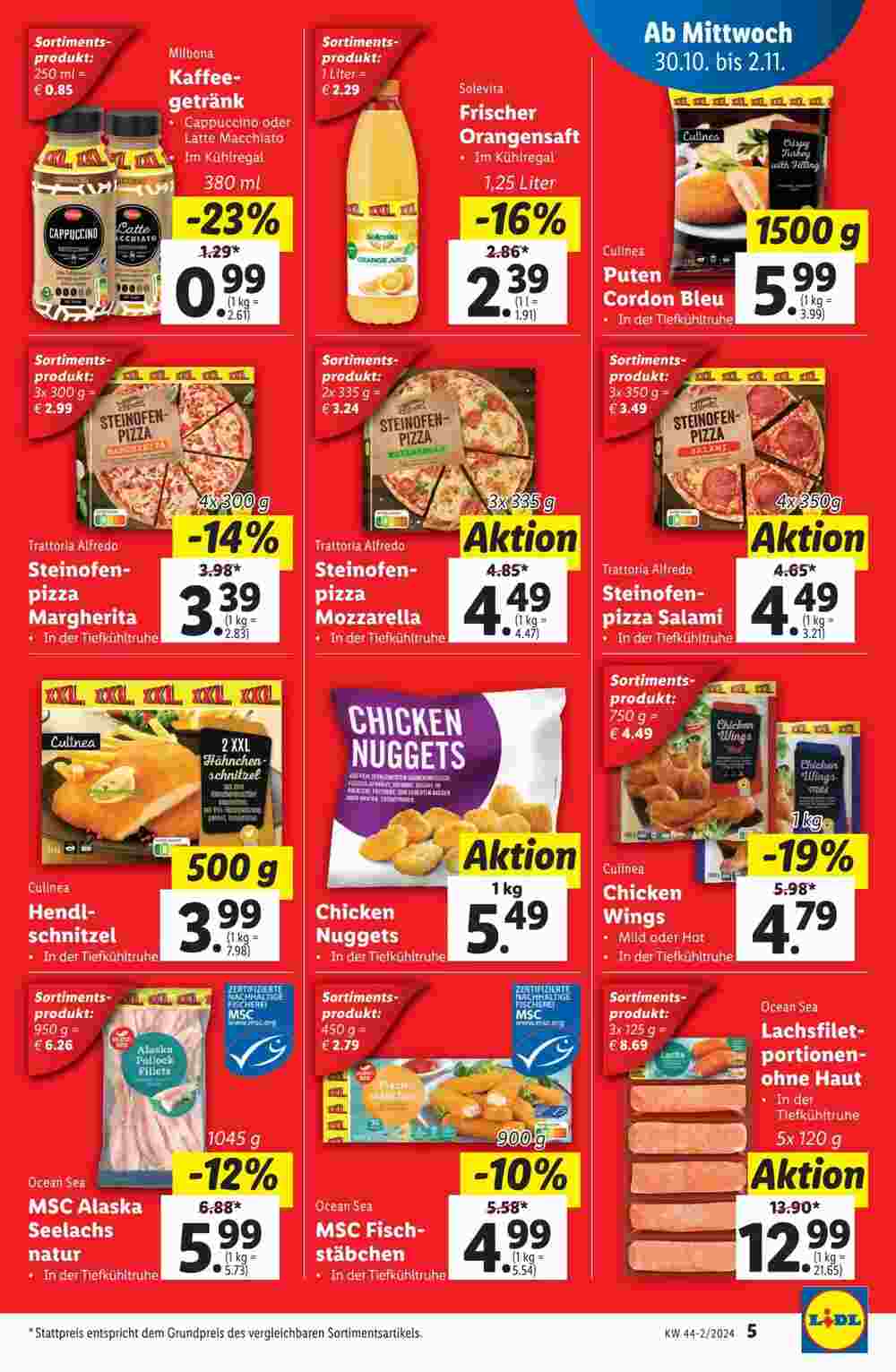 Lidl Flugblatt (ab 30.10.2024) - Angebote und Prospekt - Seite 5