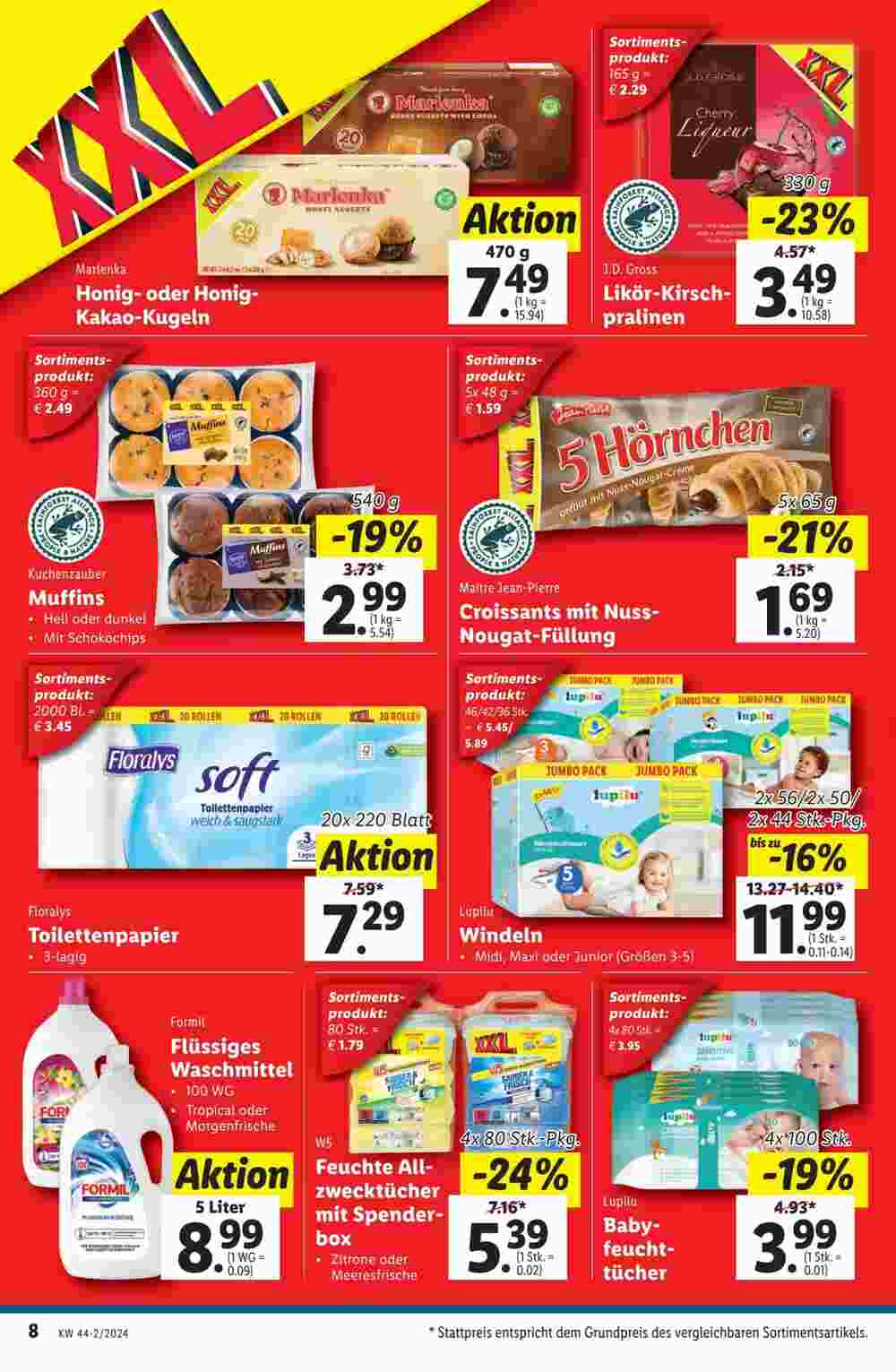 Lidl Flugblatt (ab 30.10.2024) - Angebote und Prospekt - Seite 8