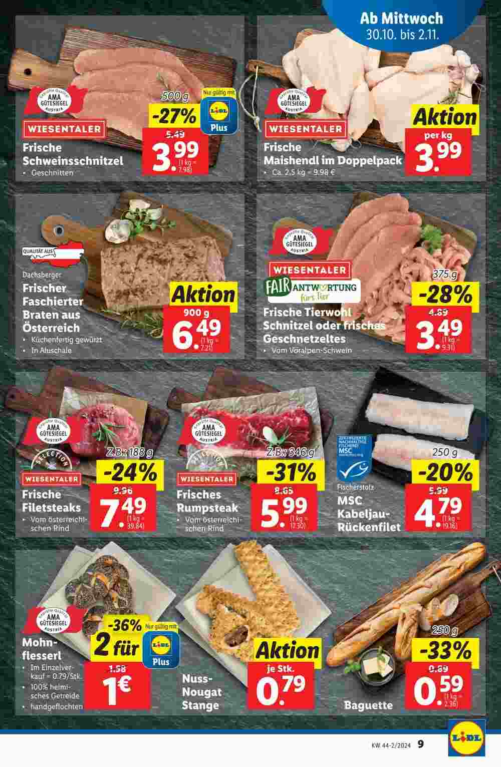 Lidl Flugblatt (ab 30.10.2024) - Angebote und Prospekt - Seite 9