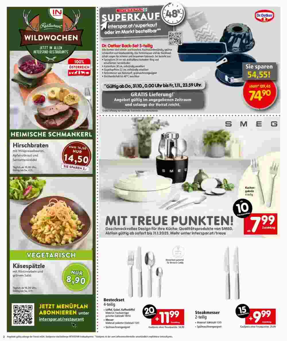 Interspar Flugblatt (ab 31.10.2024) - Angebote und Prospekt - Seite 2