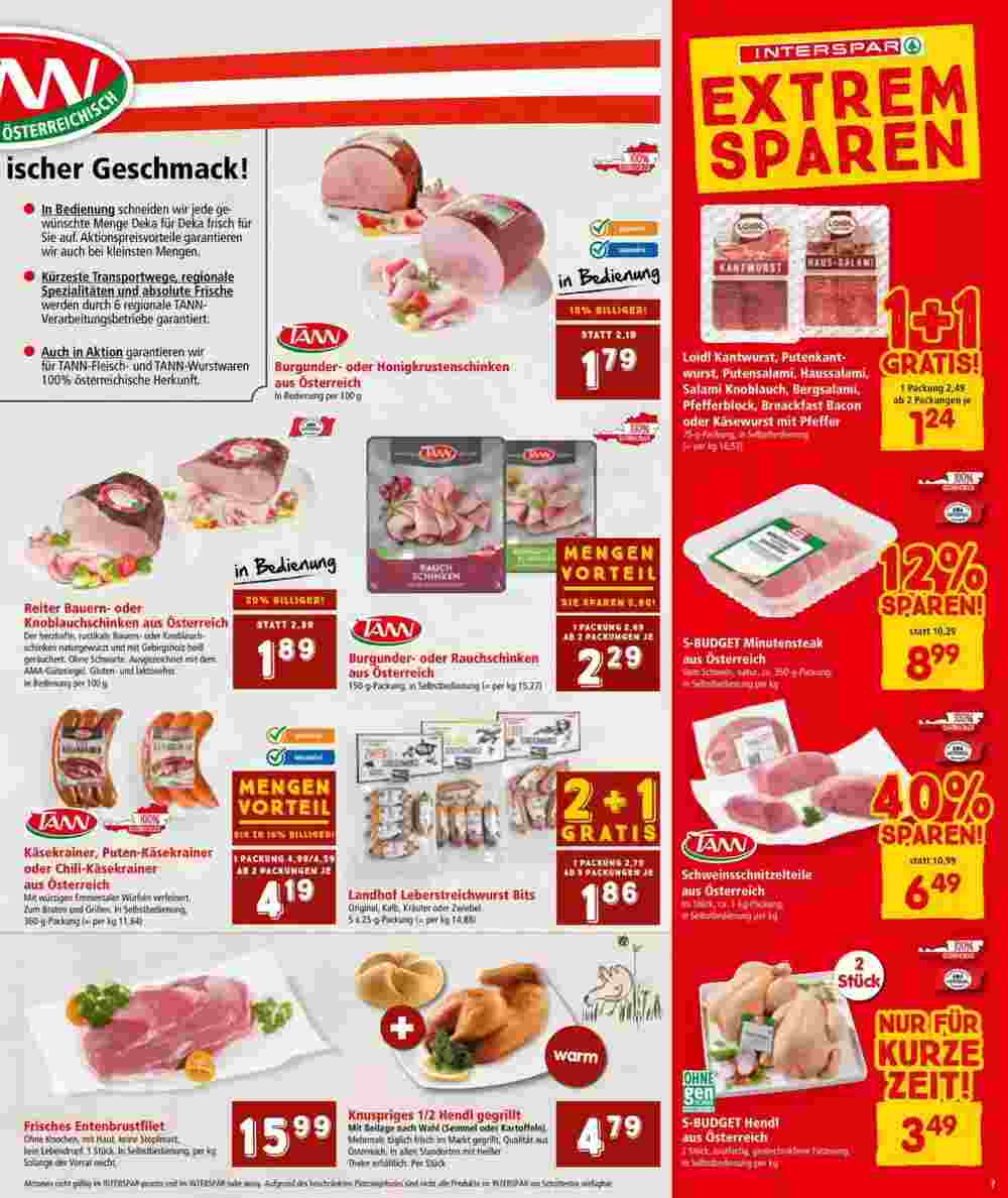 Interspar Flugblatt (ab 31.10.2024) - Angebote und Prospekt - Seite 7