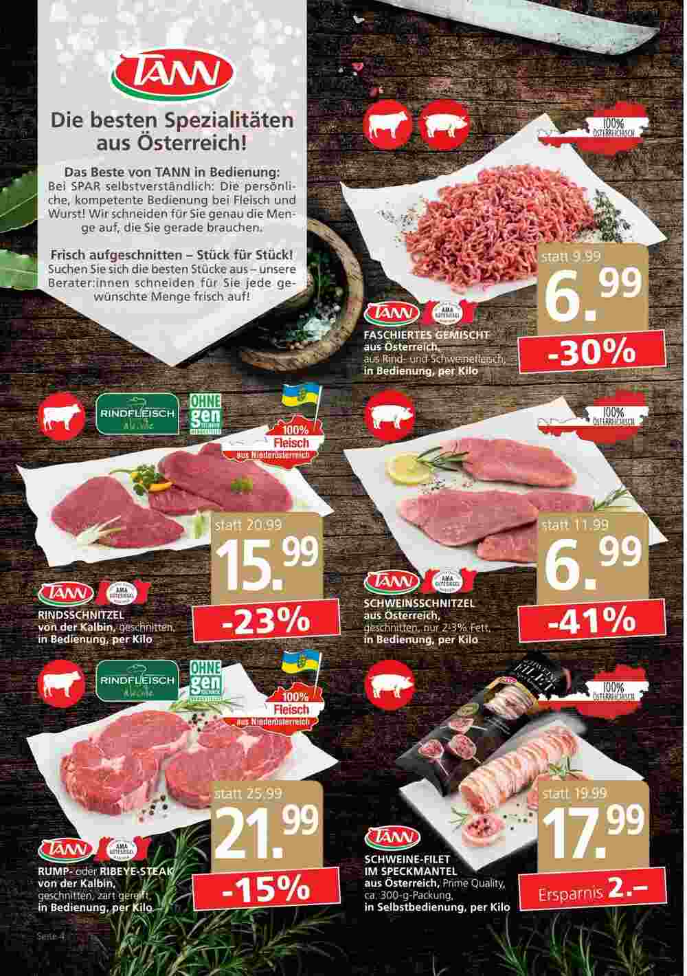 SPAR Gourmet Flugblatt (ab 31.10.2024) - Angebote und Prospekt - Seite 4