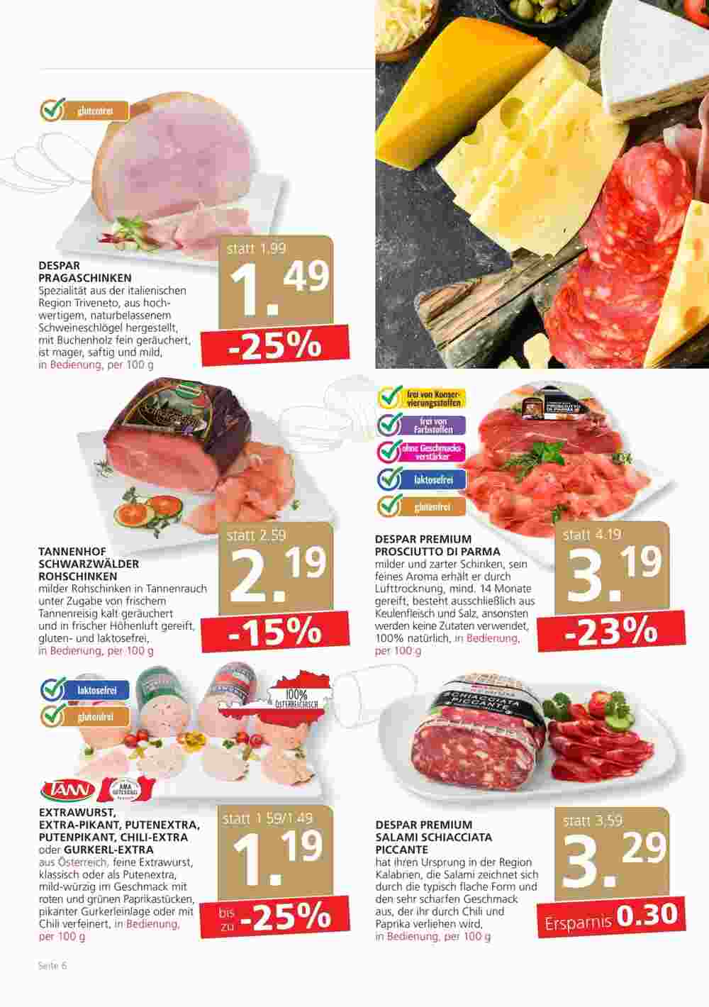 SPAR Gourmet Flugblatt (ab 31.10.2024) - Angebote und Prospekt - Seite 6