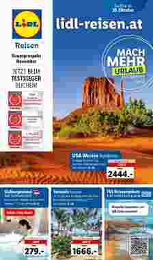 Lidl Reisen Flugblatt (ab 01.11.2024) - Angebote und Prospekt