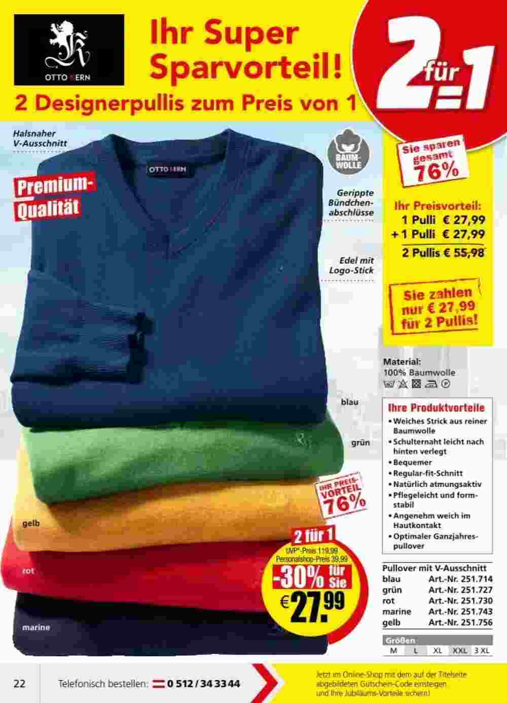 Personalshop Flugblatt (ab 01.11.2024) - Angebote und Prospekt - Seite 22