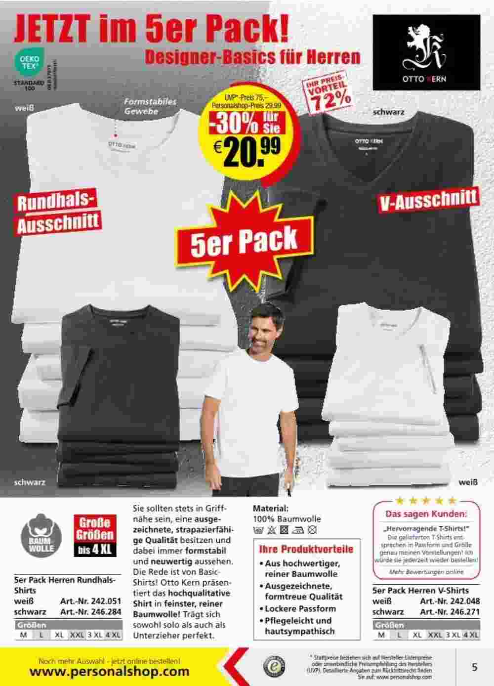 Personalshop Flugblatt (ab 01.11.2024) - Angebote und Prospekt - Seite 5