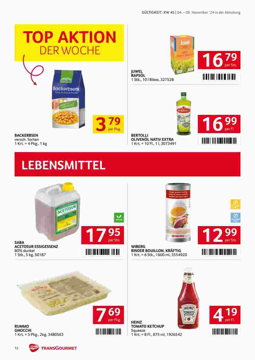 Transgourmet Flugblatt (ab 04.11.2024) - Angebote und Prospekt - Seite 10