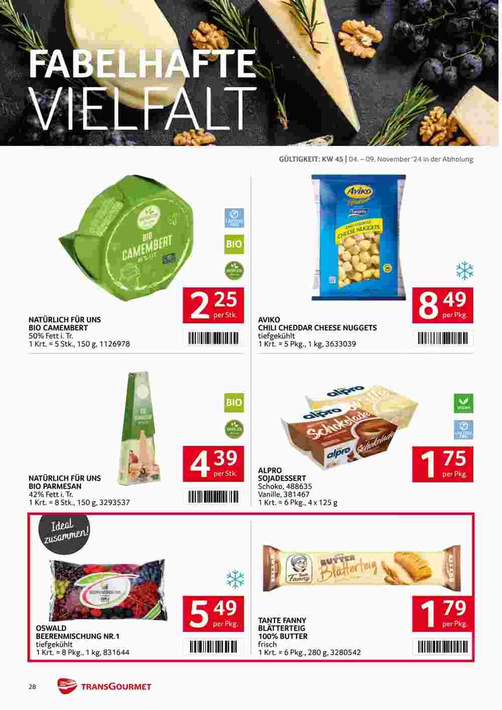 Transgourmet Flugblatt (ab 04.11.2024) - Angebote und Prospekt - Seite 26