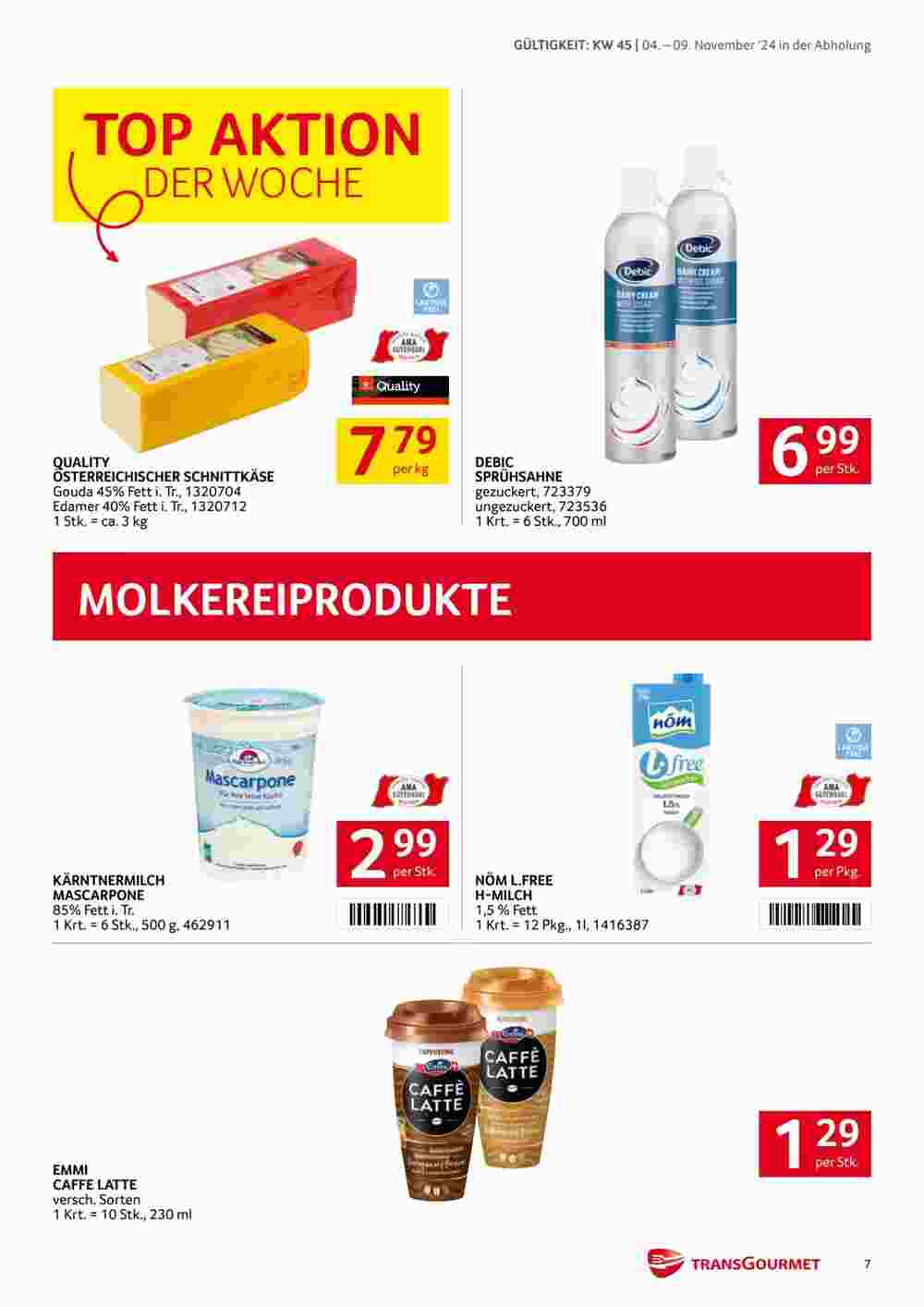 Transgourmet Flugblatt (ab 04.11.2024) - Angebote und Prospekt - Seite 6