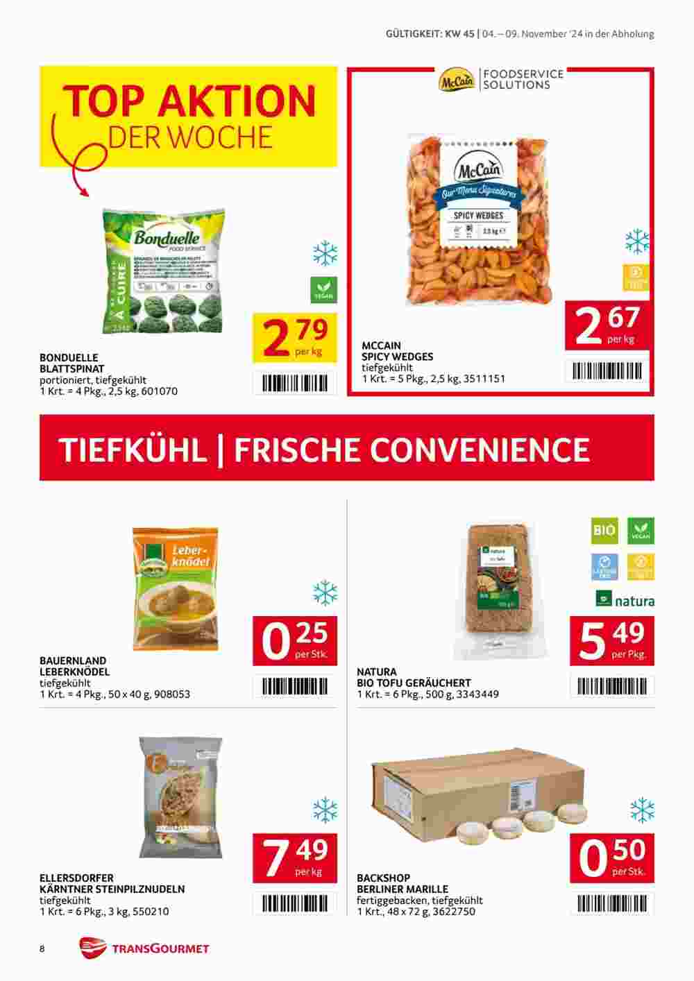 Transgourmet Flugblatt (ab 04.11.2024) - Angebote und Prospekt - Seite 7