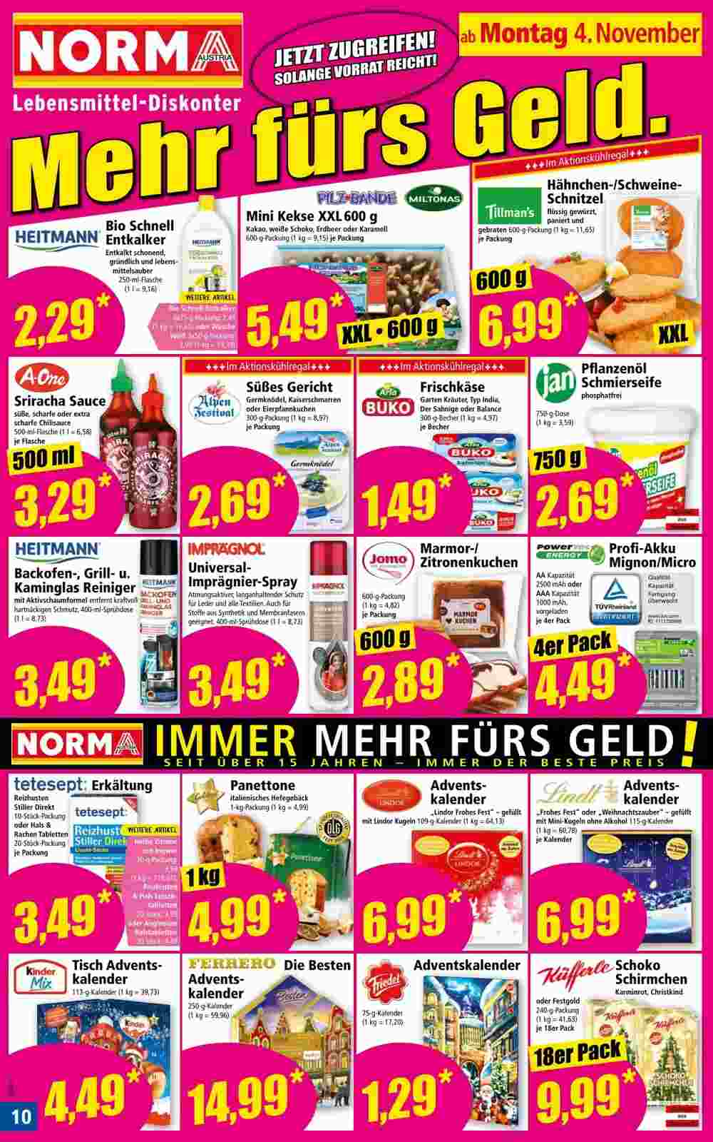 Norma Flugblatt (ab 04.11.2024) - Angebote und Prospekt - Seite 10