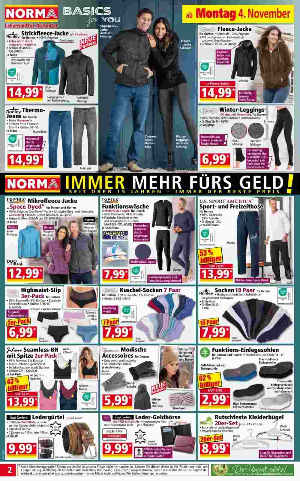 Norma Flugblatt (ab 04.11.2024) - Angebote und Prospekt - Seite 2