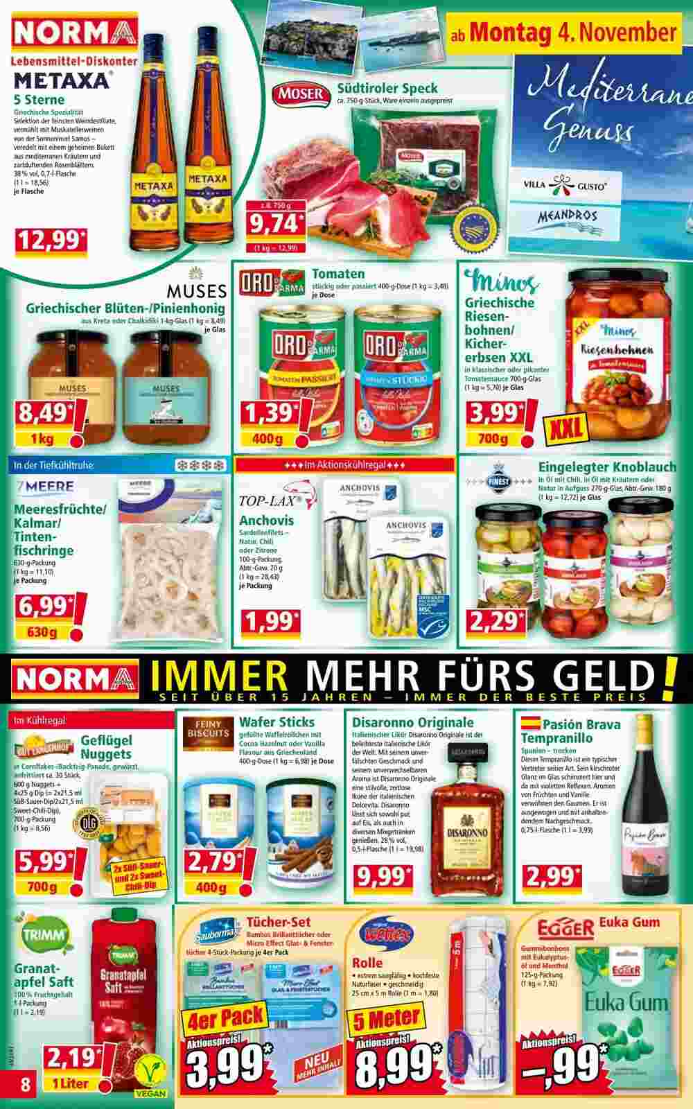 Norma Flugblatt (ab 04.11.2024) - Angebote und Prospekt - Seite 8