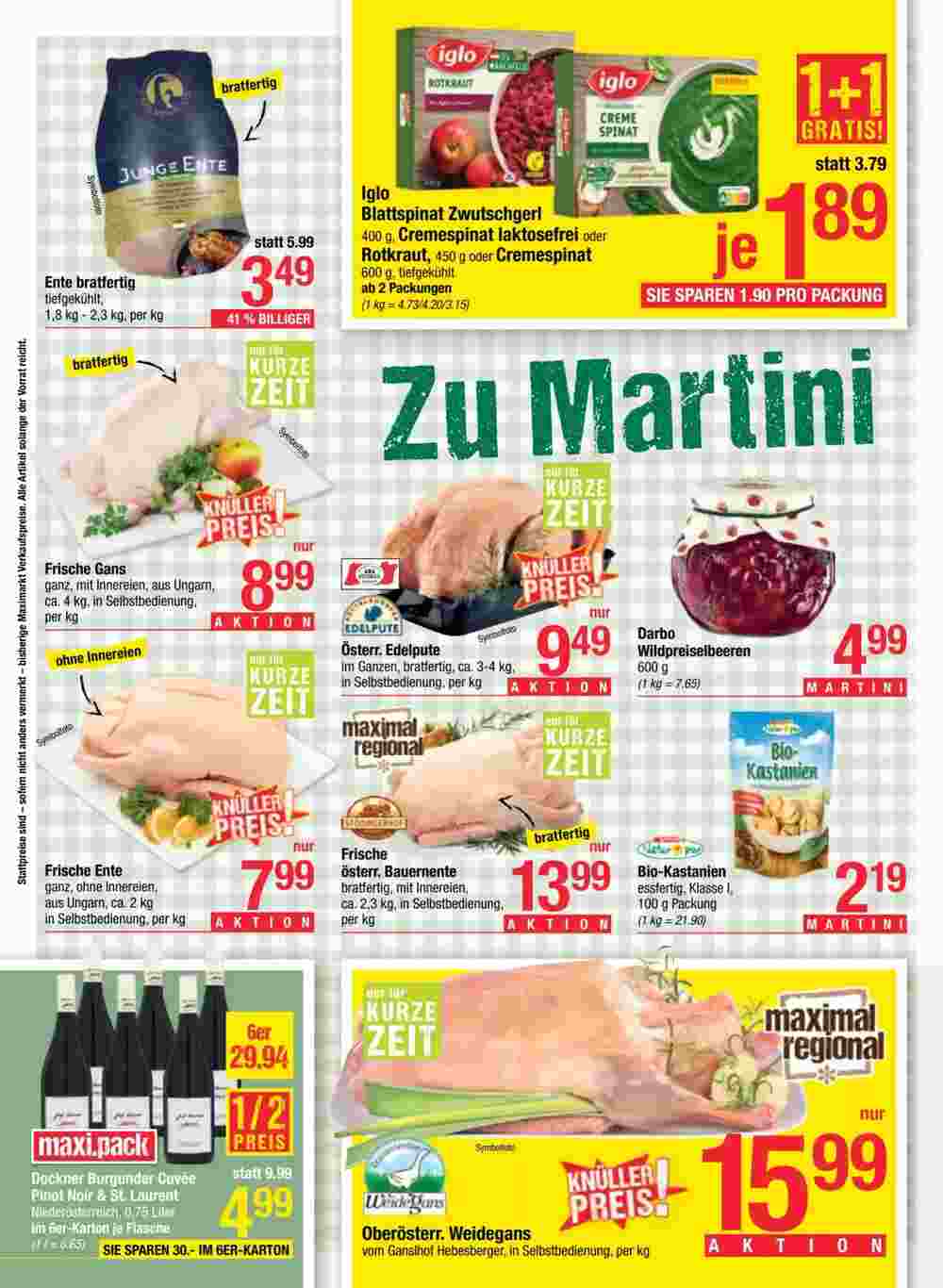 Maximarkt Flugblatt (ab 04.11.2024) - Angebote und Prospekt - Seite 6