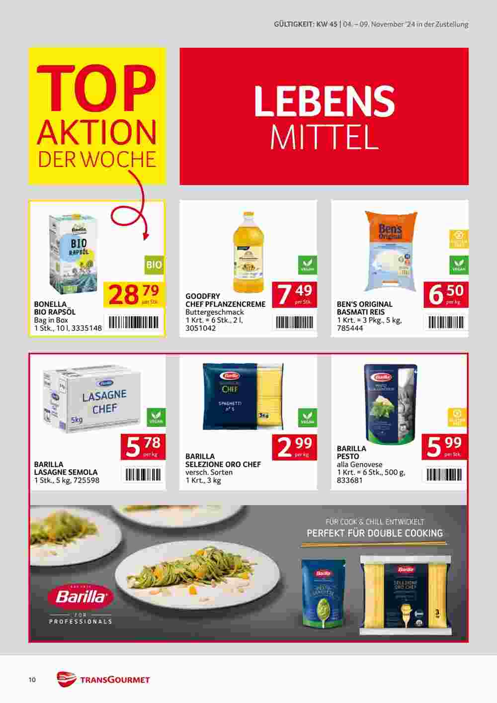 Transgourmet Flugblatt (ab 04.11.2024) - Angebote und Prospekt - Seite 10