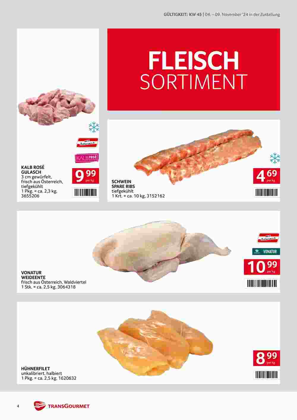 Transgourmet Flugblatt (ab 04.11.2024) - Angebote und Prospekt - Seite 4