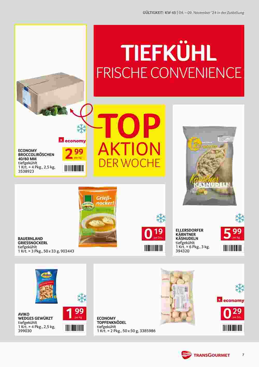 Transgourmet Flugblatt (ab 04.11.2024) - Angebote und Prospekt - Seite 7