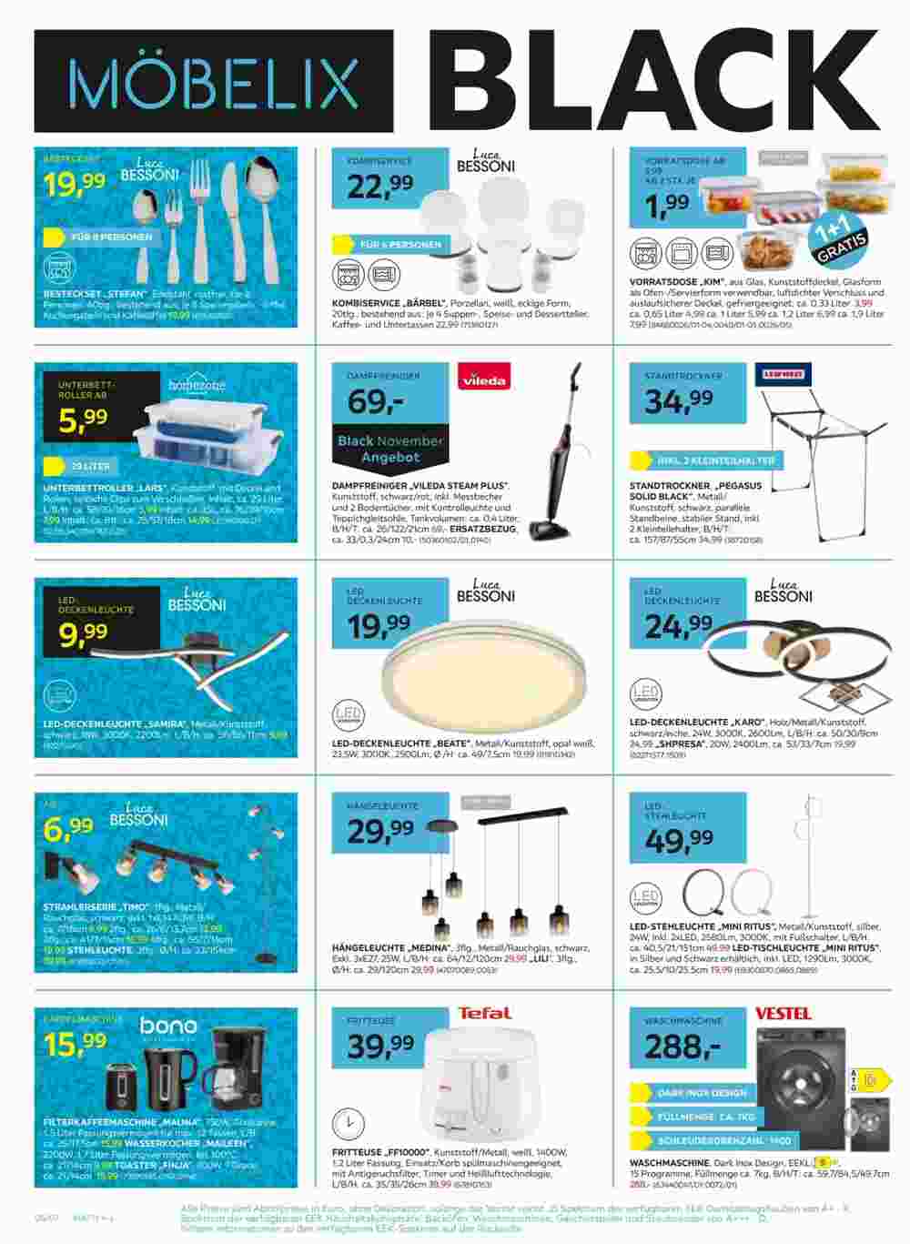 Möbelix Flugblatt (ab 04.11.2024) - Angebote und Prospekt - Seite 6