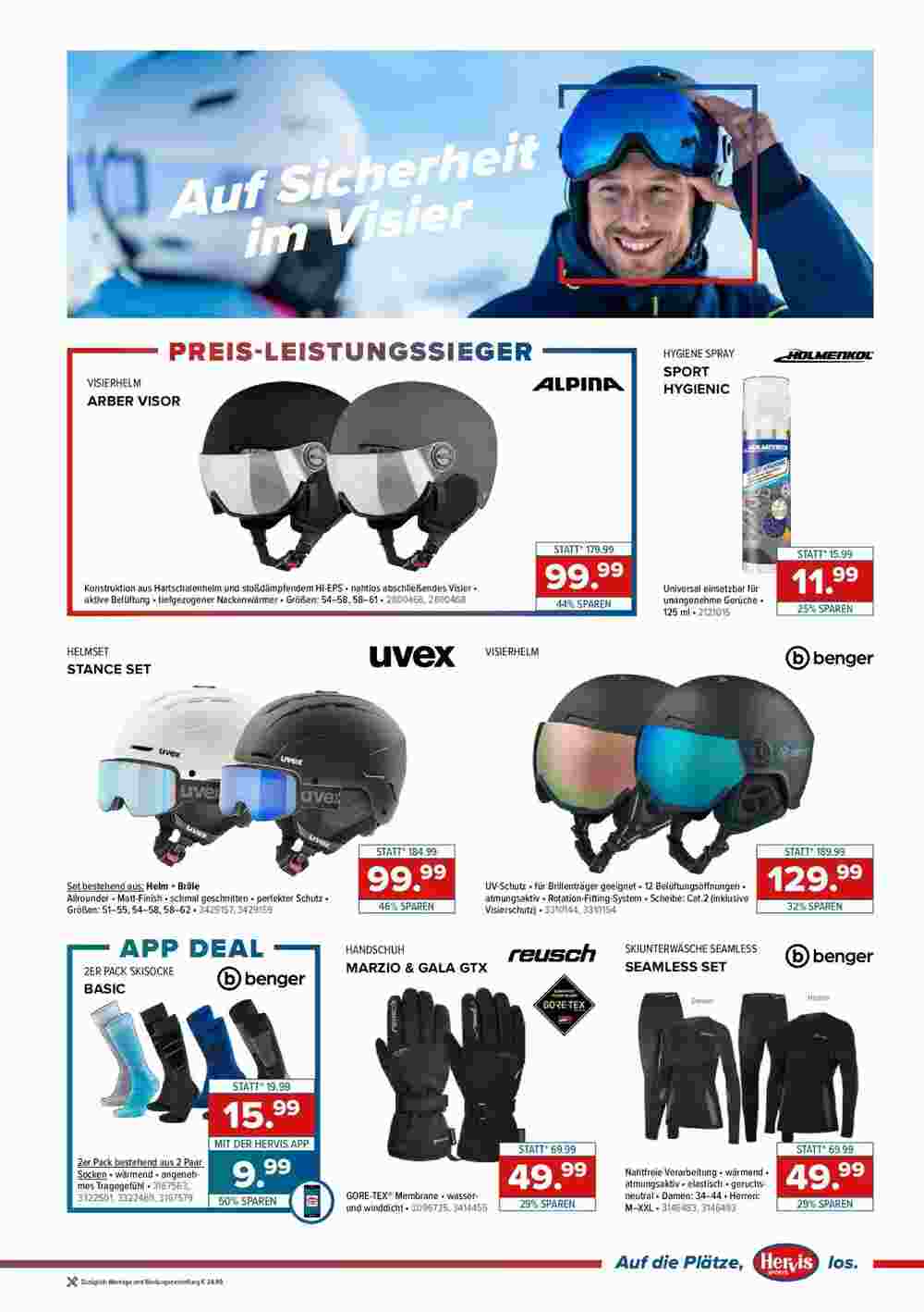 Hervis Flugblatt (ab 04.11.2024) - Angebote und Prospekt - Seite 3