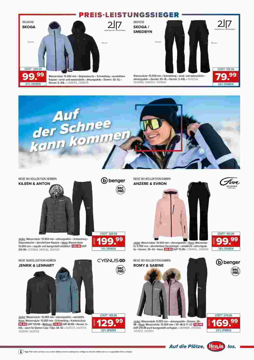 Hervis Flugblatt (ab 04.11.2024) - Angebote und Prospekt - Seite 5