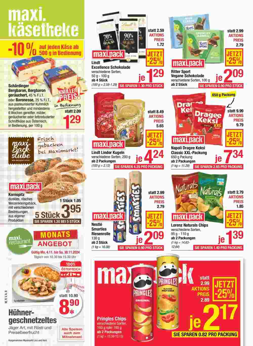 Maximarkt Flugblatt (ab 04.11.2024) - Angebote und Prospekt - Seite 10