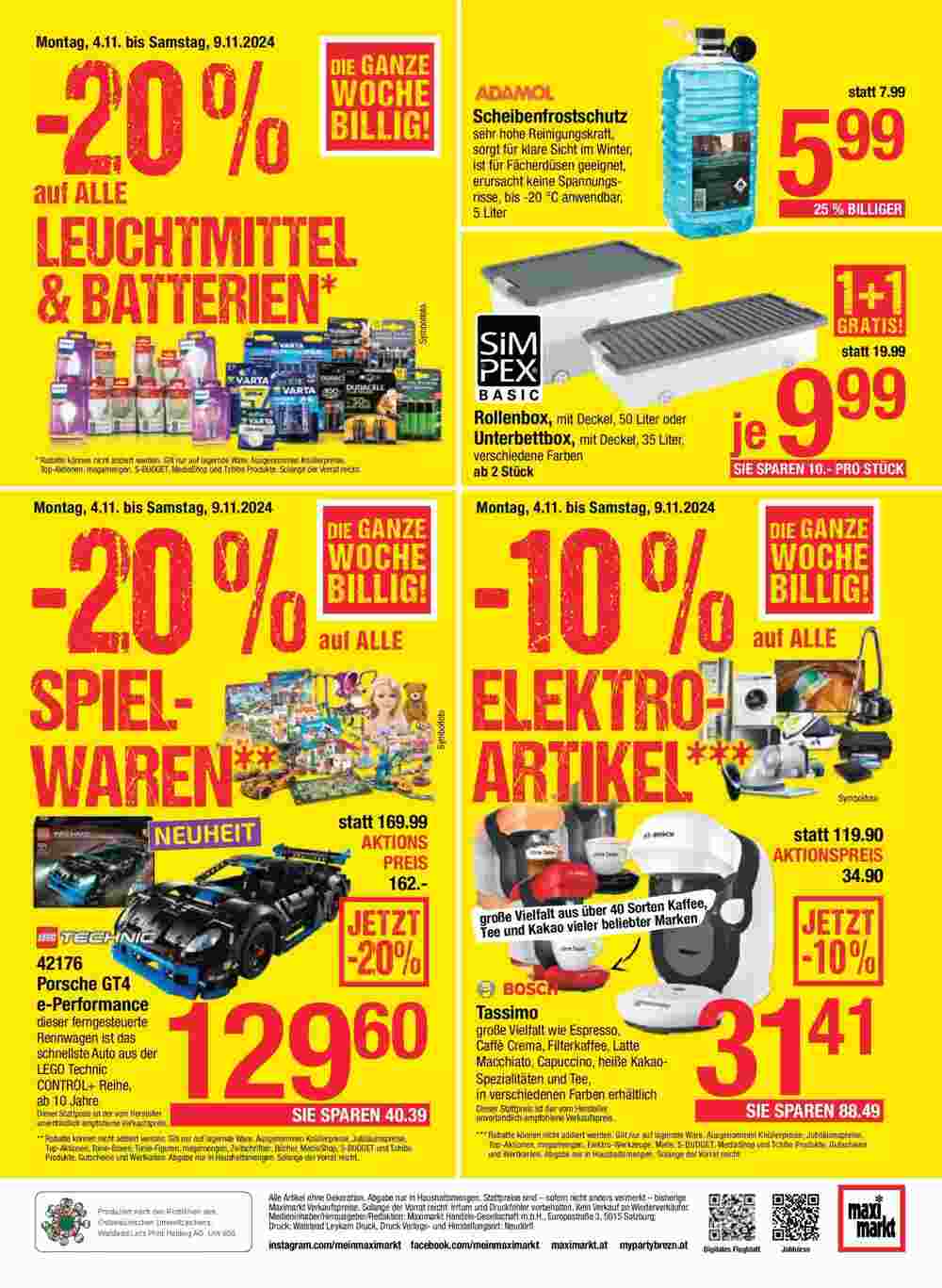 Maximarkt Flugblatt (ab 04.11.2024) - Angebote und Prospekt - Seite 28