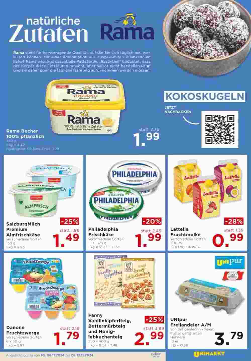 Unimarkt Flugblatt (ab 06.11.2024) - Angebote und Prospekt - Seite 7