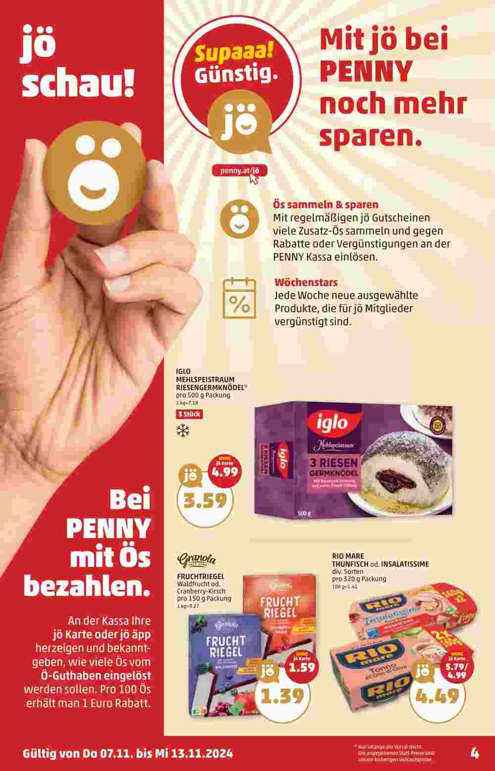 PENNY Flugblatt (ab 07.11.2024) - Angebote und Prospekt - Seite 4