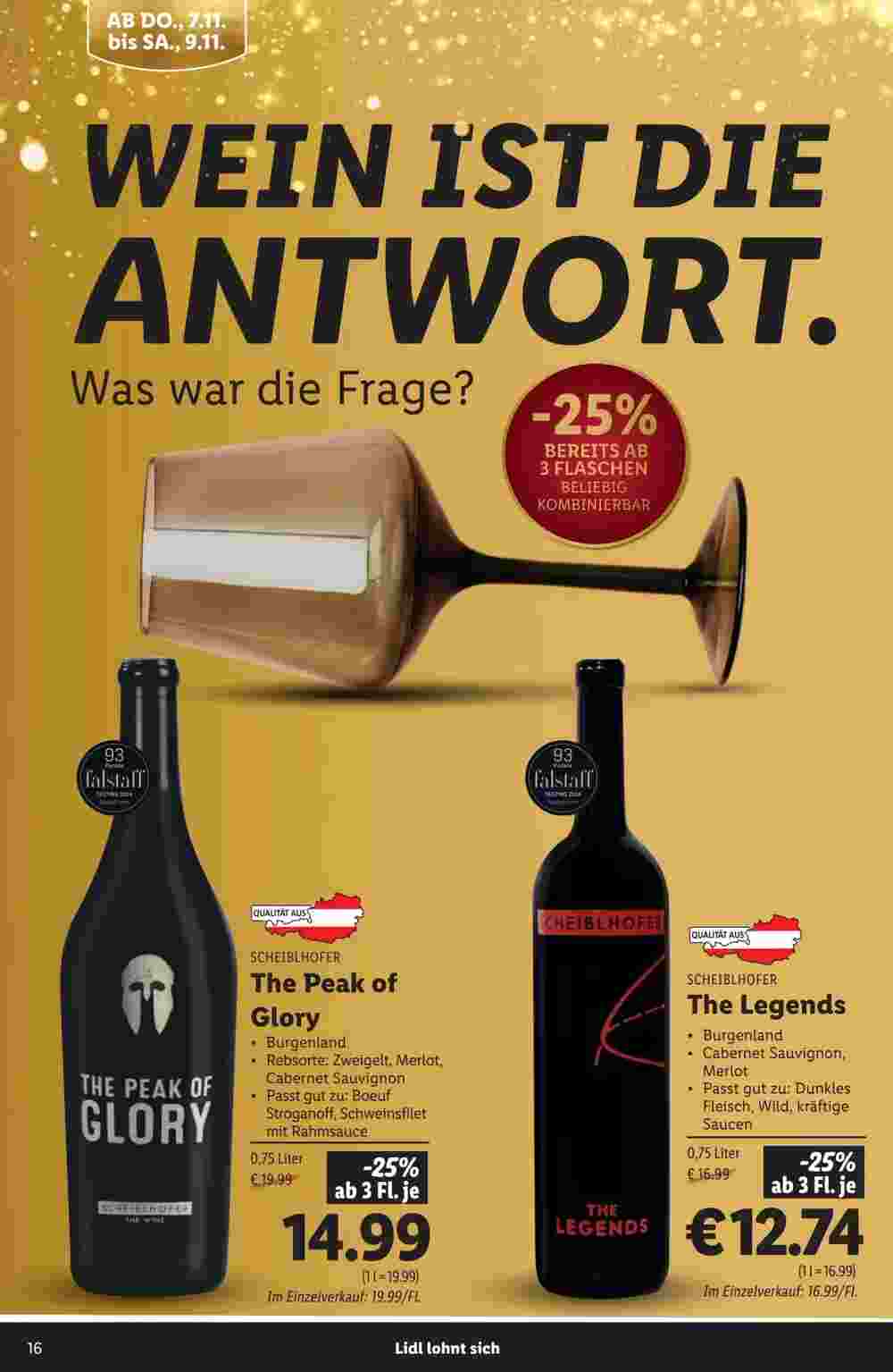 Lidl Flugblatt (ab 07.11.2024) - Angebote und Prospekt - Seite 16