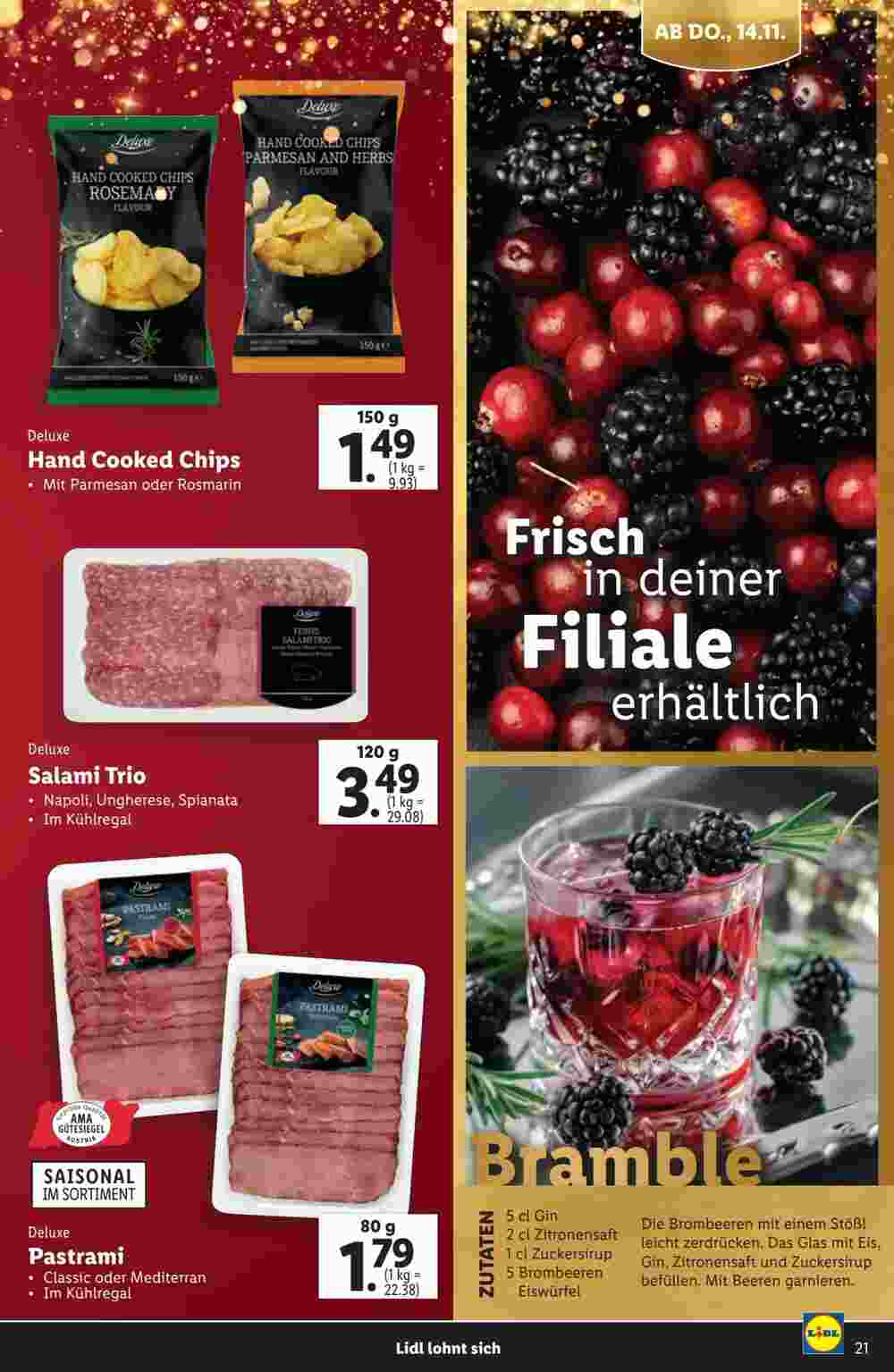 Lidl Flugblatt (ab 07.11.2024) - Angebote und Prospekt - Seite 21