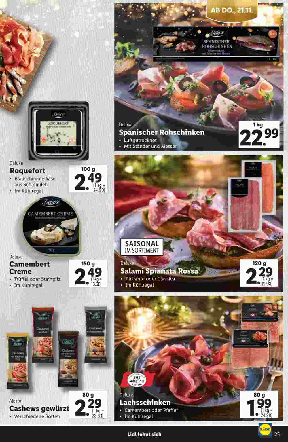 Lidl Flugblatt (ab 07.11.2024) - Angebote und Prospekt - Seite 25