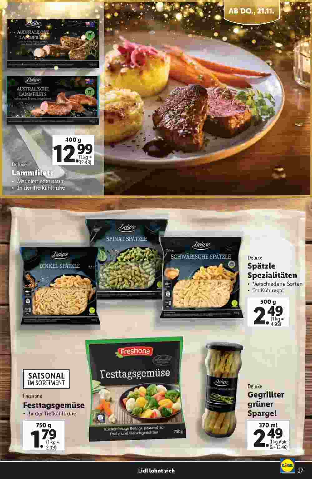 Lidl Flugblatt (ab 07.11.2024) - Angebote und Prospekt - Seite 27