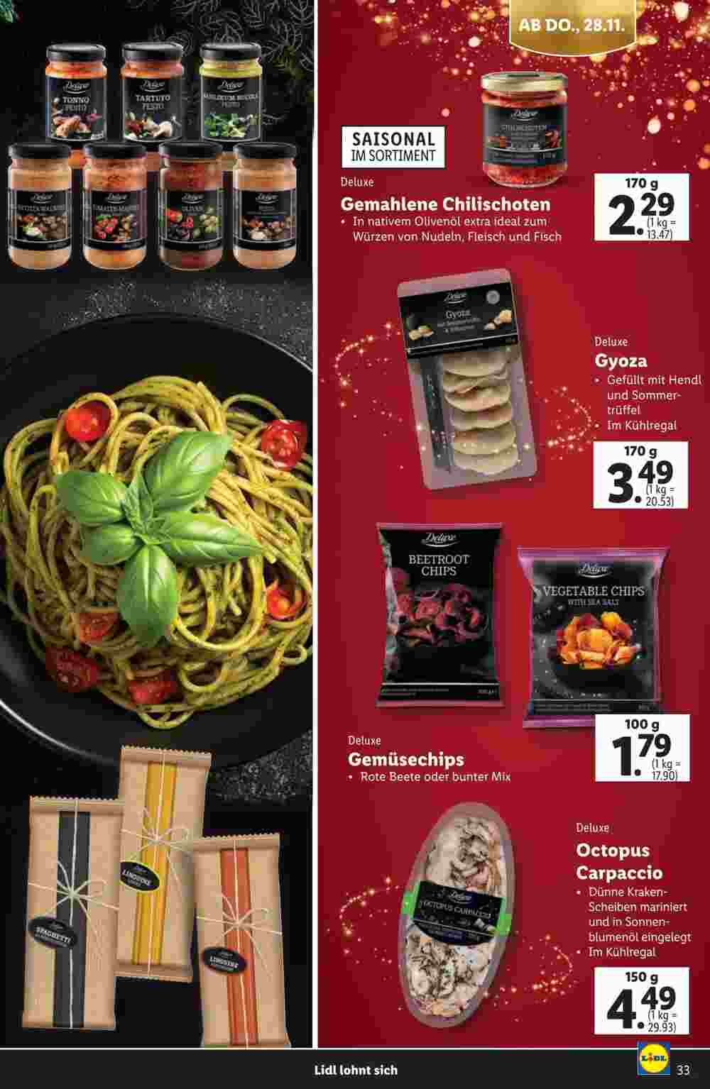 Lidl Flugblatt (ab 07.11.2024) - Angebote und Prospekt - Seite 33