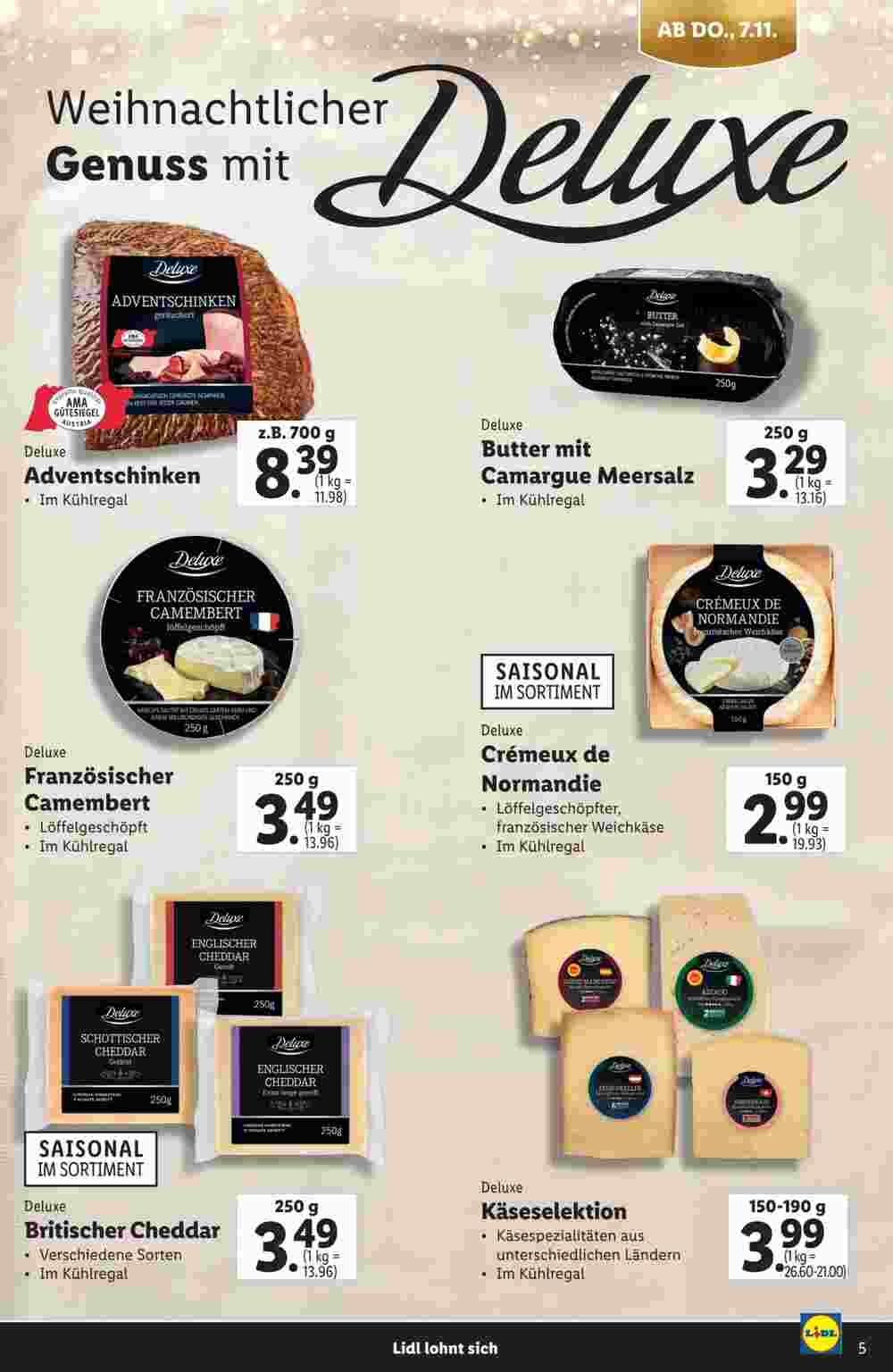 Lidl Flugblatt (ab 07.11.2024) - Angebote und Prospekt - Seite 5