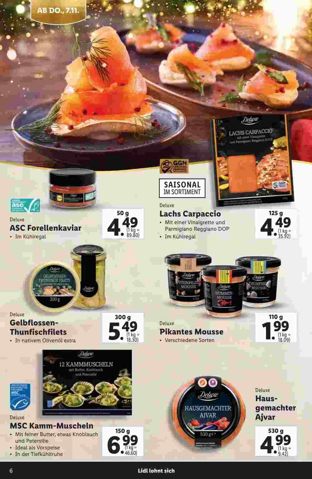 Lidl Flugblatt (ab 07.11.2024) - Angebote und Prospekt - Seite 6