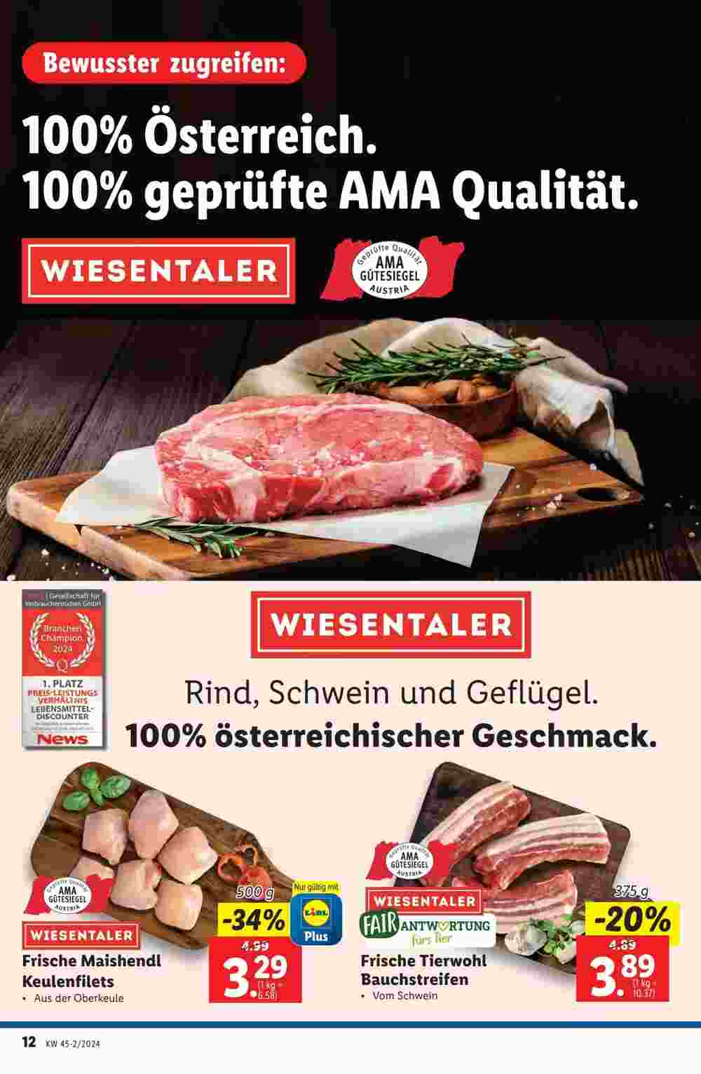 Lidl Flugblatt (ab 07.11.2024) - Angebote und Prospekt - Seite 12