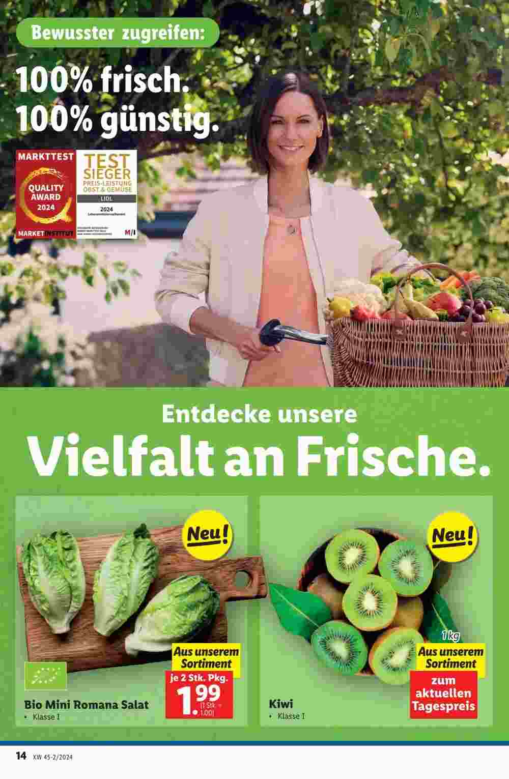 Lidl Flugblatt (ab 07.11.2024) - Angebote und Prospekt - Seite 14