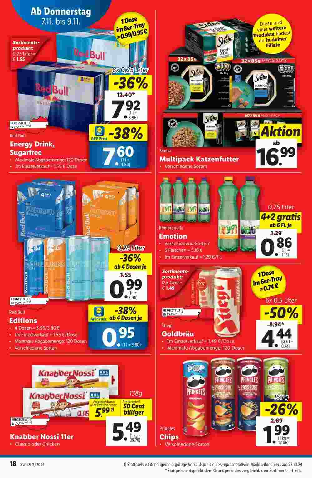 Lidl Flugblatt (ab 07.11.2024) - Angebote und Prospekt - Seite 18