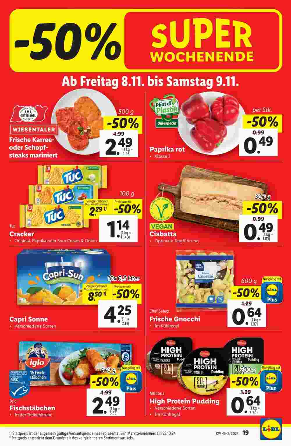 Lidl Flugblatt (ab 07.11.2024) - Angebote und Prospekt - Seite 19