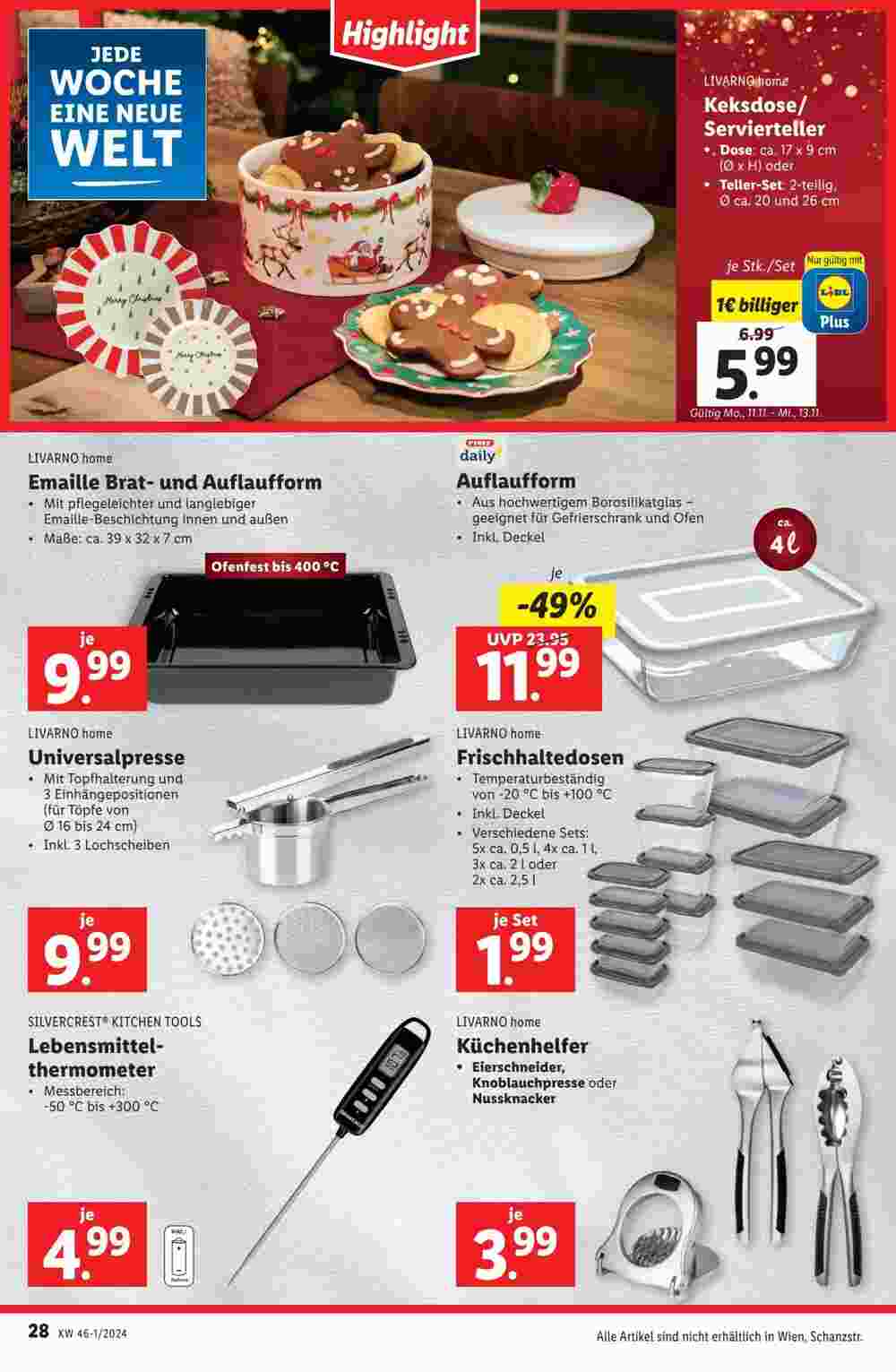 Lidl Flugblatt (ab 07.11.2024) - Angebote und Prospekt - Seite 28