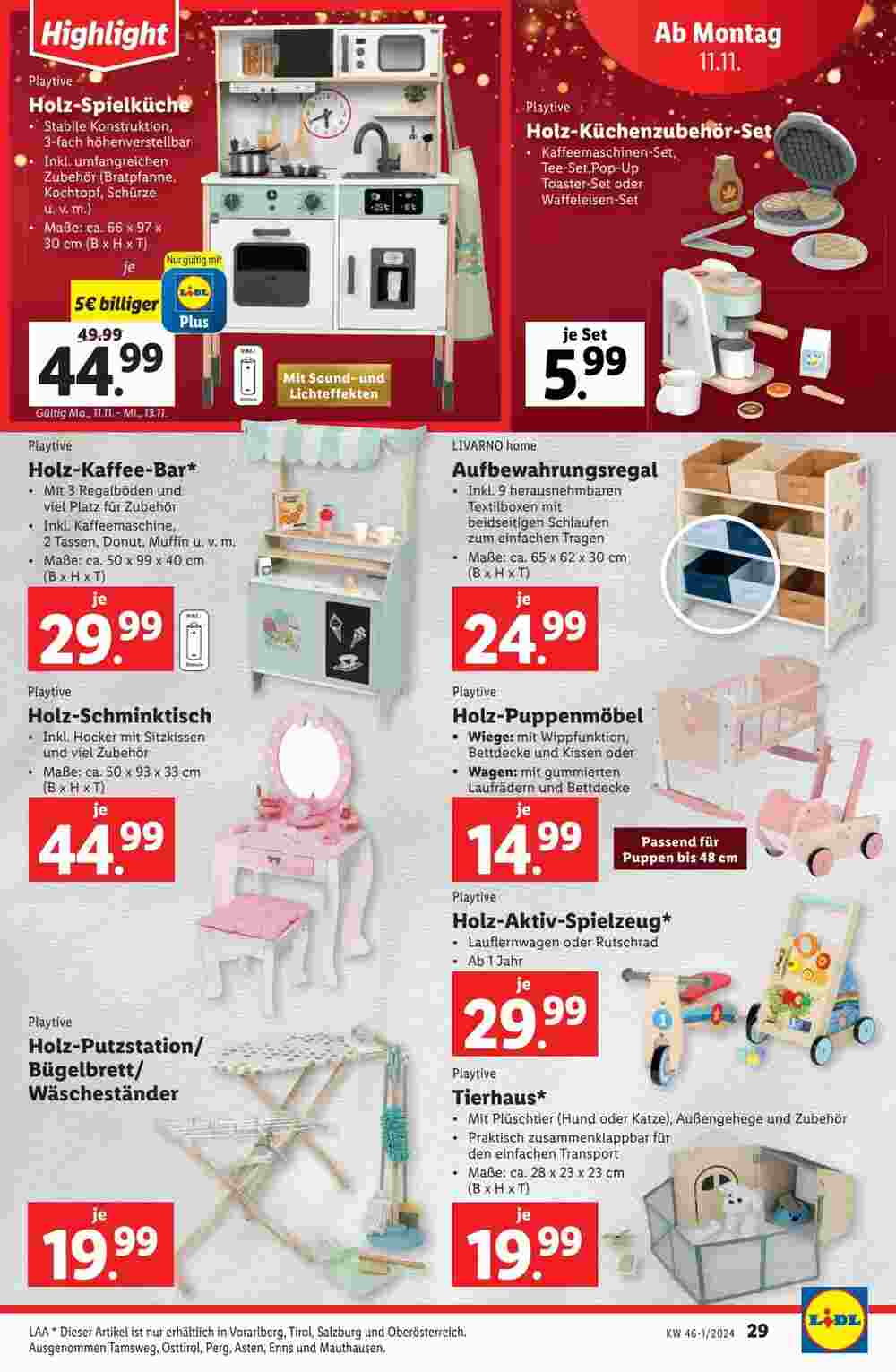 Lidl Flugblatt (ab 07.11.2024) - Angebote und Prospekt - Seite 29