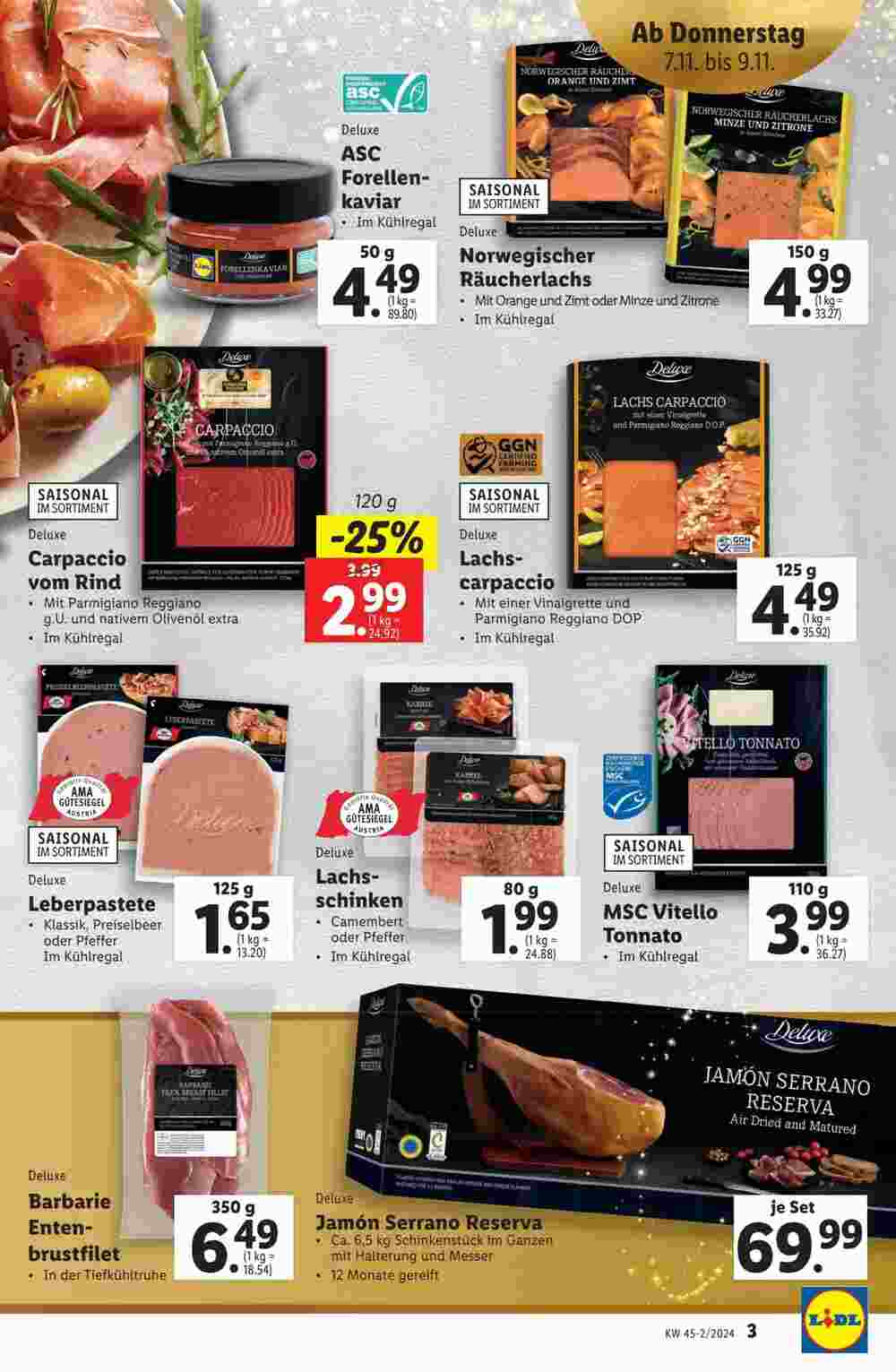 Lidl Flugblatt (ab 07.11.2024) - Angebote und Prospekt - Seite 3