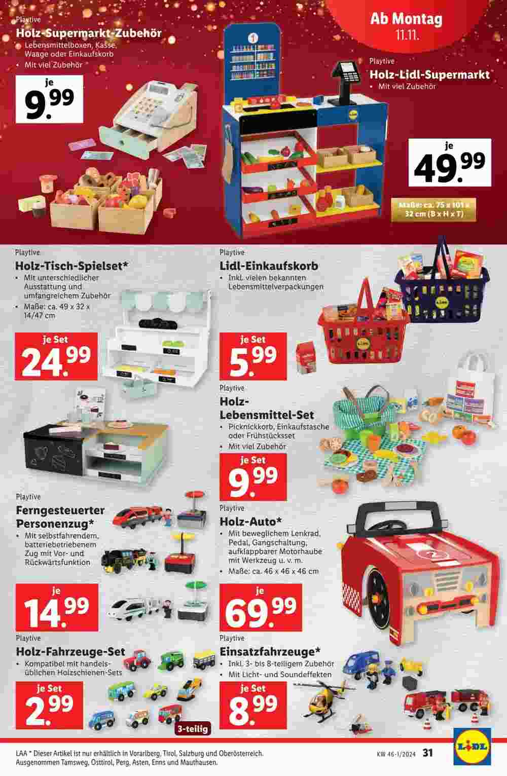 Lidl Flugblatt (ab 07.11.2024) - Angebote und Prospekt - Seite 31