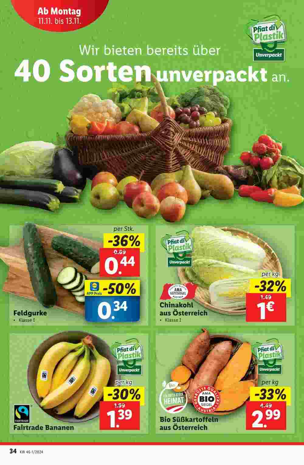 Lidl Flugblatt (ab 07.11.2024) - Angebote und Prospekt - Seite 34