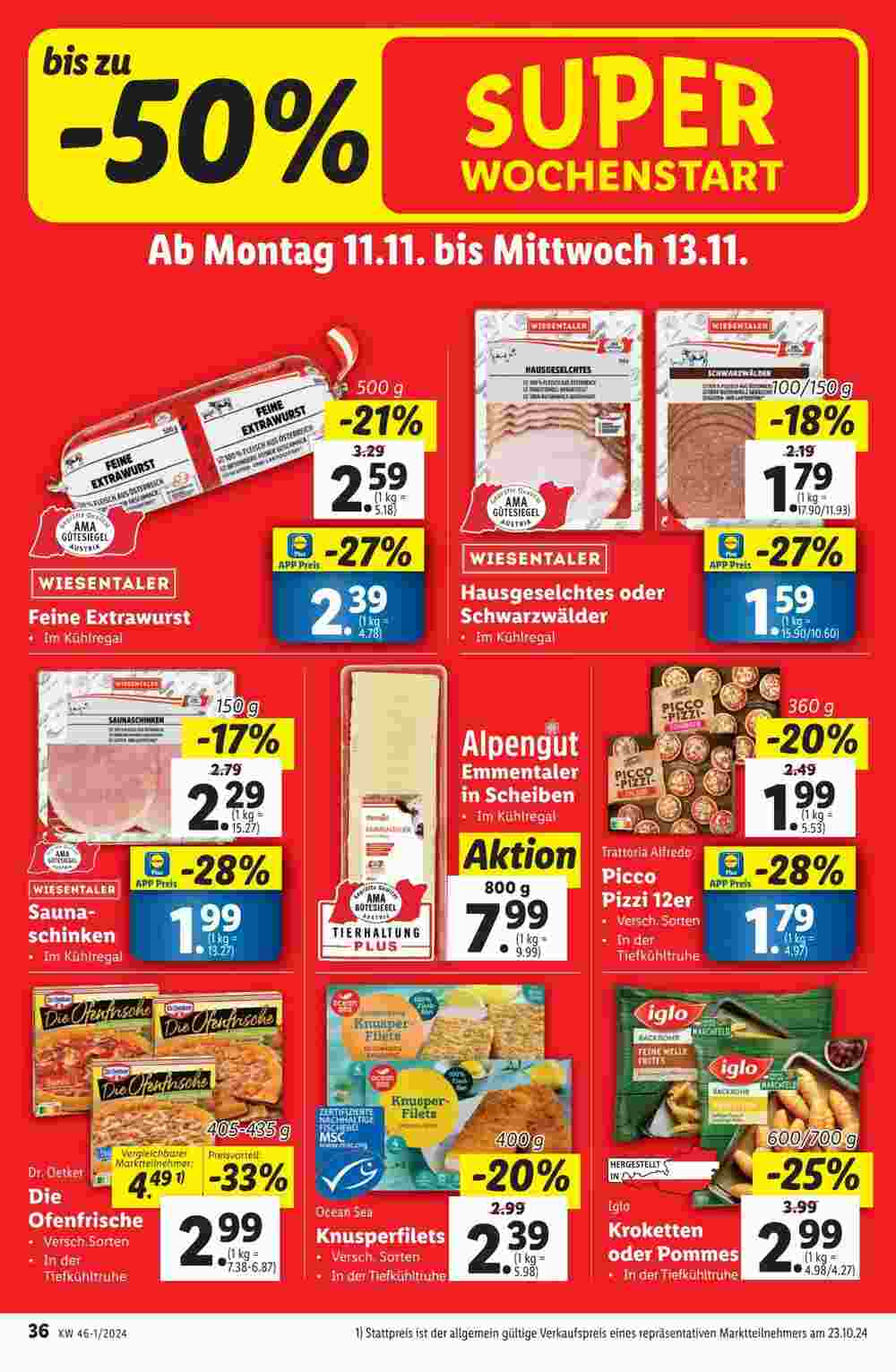 Lidl Flugblatt (ab 07.11.2024) - Angebote und Prospekt - Seite 36