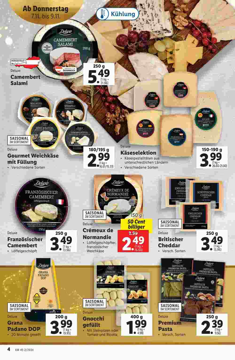 Lidl Flugblatt (ab 07.11.2024) - Angebote und Prospekt - Seite 4